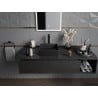 Mexen Goya countertop washbasin 35 x 35 cm, matte black - 22183585