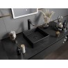 Mexen Goya countertop sink 35 x 35 cm, matte black - 22183585
