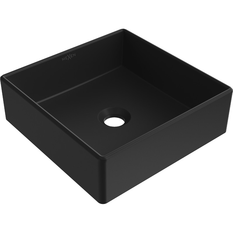 Mexen Goya above-counter basin 35 x 35 cm, matte black - 22183585