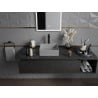 Mexen Goya countertop washbasin 35 x 35 cm, light grey matte - 22183561