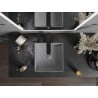 Mexen Goya countertop sink 35 x 35 cm, light gray matte - 22183561
