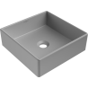 Mexen Goya countertop sink 35 x 35 cm, light gray matte - 22183561