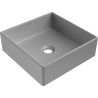 Mexen Goya countertop washbasin 35 x 35 cm, light gray matte - 22183561
