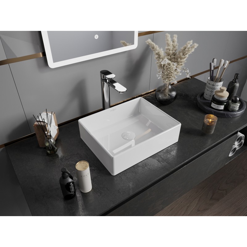 Mexen Goya Countertop Sink 40 x 32 cm, White - 22184000