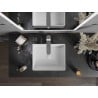 Mexen Goya countertop washbasin 40 x 32 cm, white - 22184000