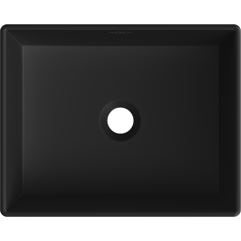 Mexen Goya countertop washbasin 40 x 32 cm, black matte - 22184085