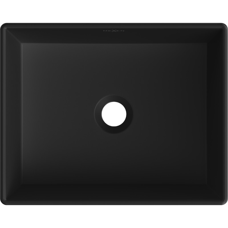 Mexen Goya countertop washbasin 40 x 32 cm, matte black - 22184085