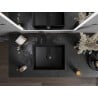 Mexen Goya countertop washbasin 40 x 32 cm, black matte - 22184085