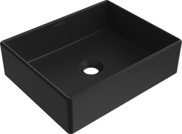 Mexen Goya countertop washbasin 40 x 32 cm, Black matt - 22184085
