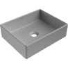 Mexen Goya countertop sink 40 x 32 cm, light gray matte - 22184061