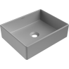 Mexen Goya countertop washbasin 40 x 32 cm, light gray matte - 22184061