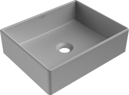 Mexen Goya countertop washbasin 40 x 32 cm, light gray matte - 22184061