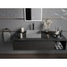 Mexen Goya countertop washbasin 40 x 32 cm, light gray matte - 22184061