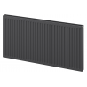 Mexen CC21 panel heater 900 x 2200 mm, bottom central connection, 3907 W, anthracite - W6C21-090-220-66