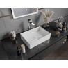 Mexen Goya countertop sink 45 x 32 cm, white - 22184500