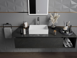 Mexen Goya countertop sink 45 x 32 cm, white - 22184500