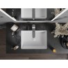Mexen Goya countertop sink 45 x 32 cm, white - 22184500