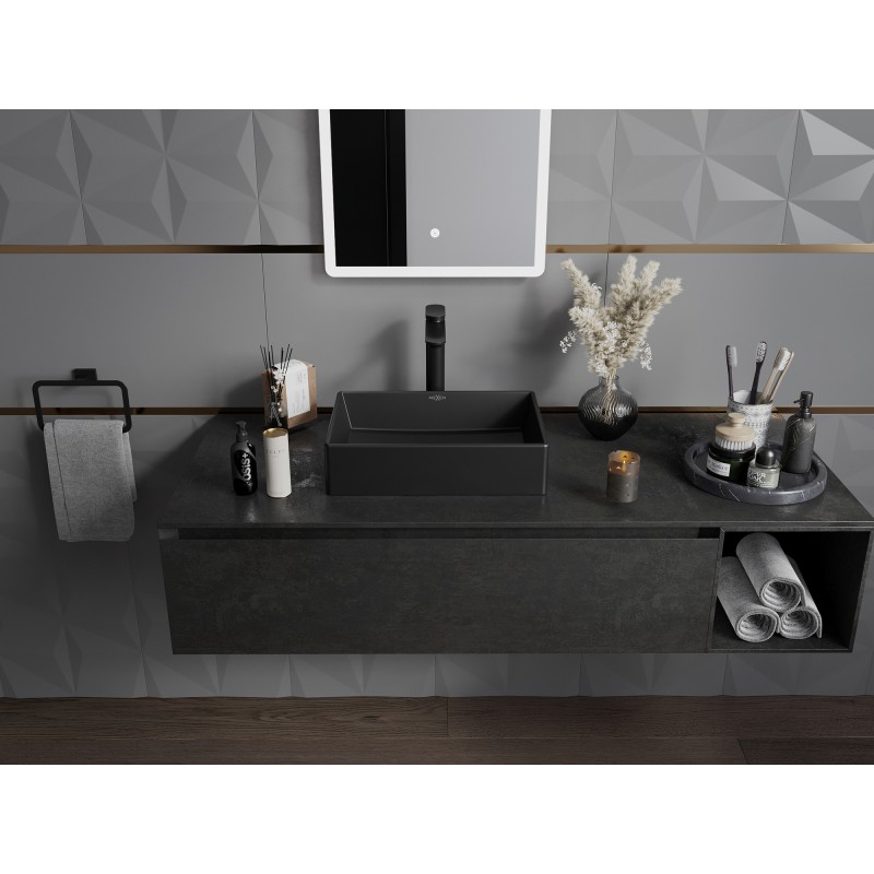 Mexen Goya countertop sink 45 x 32 cm, matte black - 22184585