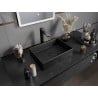 Mexen Goya countertop washbasin 45 x 32 cm, Black matt - 22184585