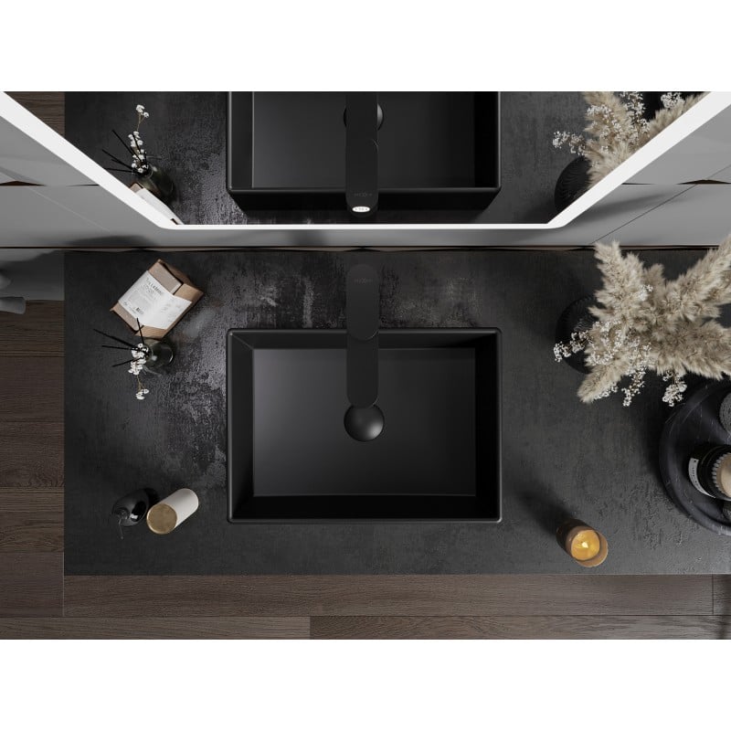 Mexen Goya countertop sink 45 x 32 cm, matte black - 22184585
