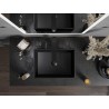 Mexen Goya countertop sink 45 x 32 cm, matte black - 22184585