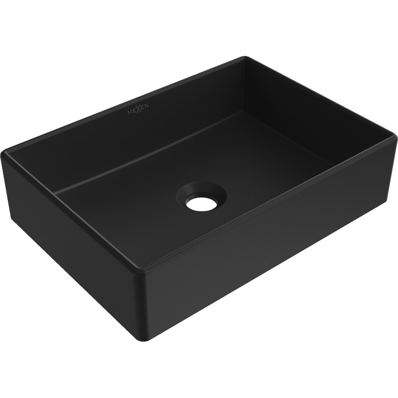 Mexen Goya countertop washbasin 45 x 32 cm, black matte - 22184585