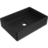 Mexen Goya countertop washbasin 45 x 32 cm, black matte - 22184585