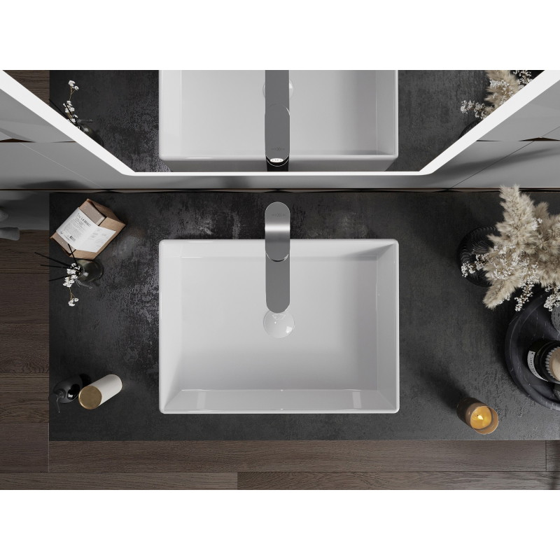Mexen Goya countertop sink 51 x 37 cm, white - 22185000