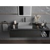 Mexen Goya countertop washbasin 51 x 37 cm, light grey matte - 22185061