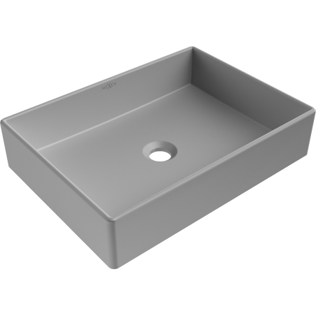 Mexen Goya countertop washbasin 51 x 37 cm, light grey matte - 22185061