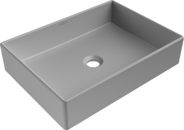 Mexen Goya countertop washbasin 51 x 37 cm, light gray matte - 22185061