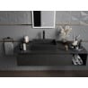 Mexen Goya countertop washbasin 51 x 37 cm, black matte - 22185085
