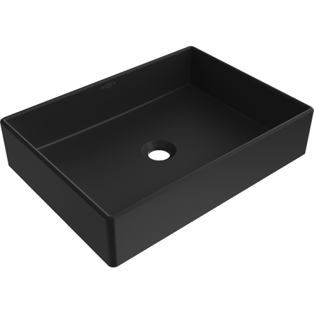 Mexen Goya countertop washbasin 51 x 37 cm, black matte - 22185085
