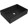 Mexen Goya countertop washbasin 51 x 37 cm, black matte - 22185085