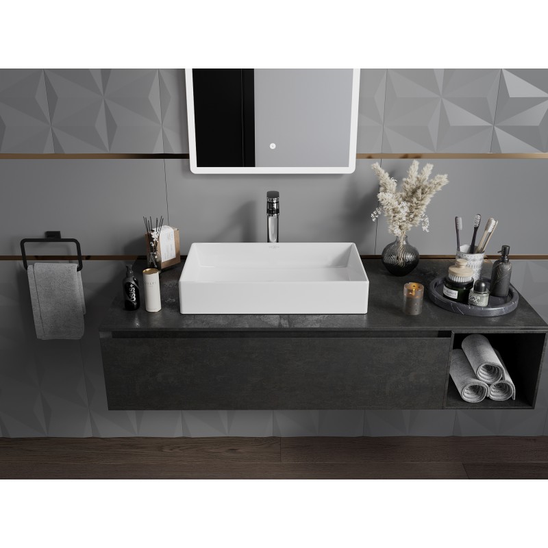 Mexen Goya 60 x 37 cm countertop sink, white - 22186000