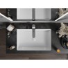 Mexen Goya 60 x 37 cm countertop sink, white - 22186000