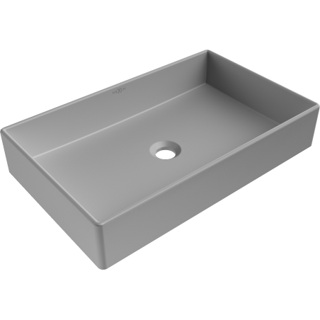 Mexen Goya countertop washbasin 60 x 37 cm, Light Grey matt- 22186061