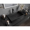 Mexen Goya 60 x 37 cm countertop washbasin, matte black - 22186085