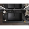 Mexen Goya 60 x 37 cm countertop washbasin, matte black - 22186085
