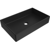 Mexen Goya countertop washbasin 60 x 37 cm, black matte- 22186085