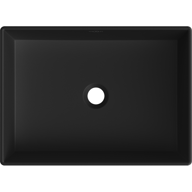 Mexen Goya countertop washbasin 60 x 37 cm, black matte- 22186085