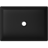 Mexen Goya 60 x 37 cm countertop washbasin, matte black - 22186085