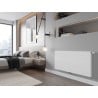Mexen Line CCL11 panel radiator 300 x 1200 mm, bottom middle connection, 546 W, white - W6C11L-030-120-00