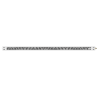 Mexen Line CCL11 panel radiator 300 x 1200 mm, bottom middle connection, 546 W, white - W6C11L-030-120-00