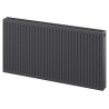 Mexen CC22 panel radiator 400 x 600 mm, bottom central connection, 711 W, anthracite - W6C22-040-060-66