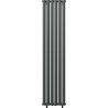 Mexen Dallas decorative radiator 1600 x 360 mm, 1039 W, anthracite - W214-1600-360-00-66