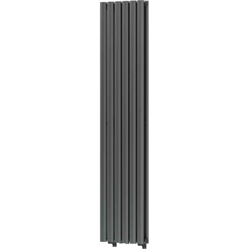 Mexen Dallas decorative radiator 1600 x 360 mm, 1039 W, anthracite - W214-1600-360-00-66