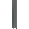 Mexen Dallas decorative radiator 1600 x 360 mm, 1039 W, anthracite - W214-1600-360-00-66