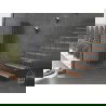 Mexen Dallas decorative radiator 1600 x 360 mm, 1039 W, anthracite - W214-1600-360-00-66