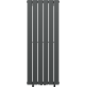 Mexen Boston decorative radiator 1200 x 452 mm, 611 W, anthracite - W213-1200-452-00-66